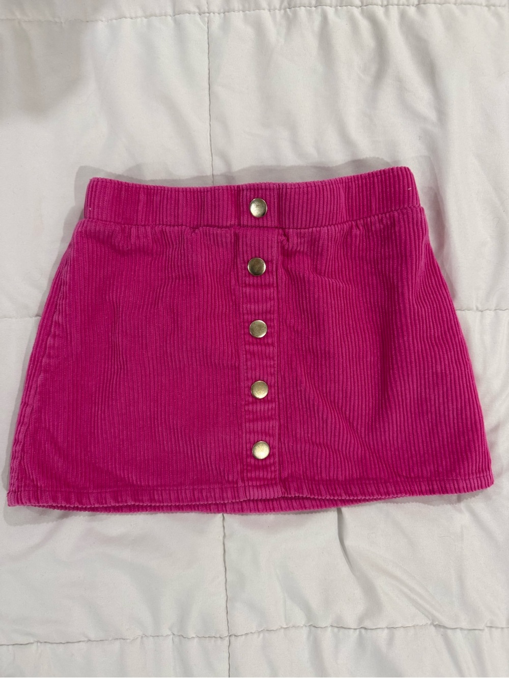 Isaac Mizrahi Skirt Girls Pink Corduroy
Size S (5/6)